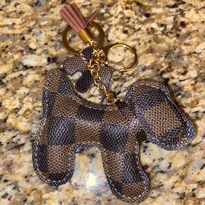 Keychain with tassel